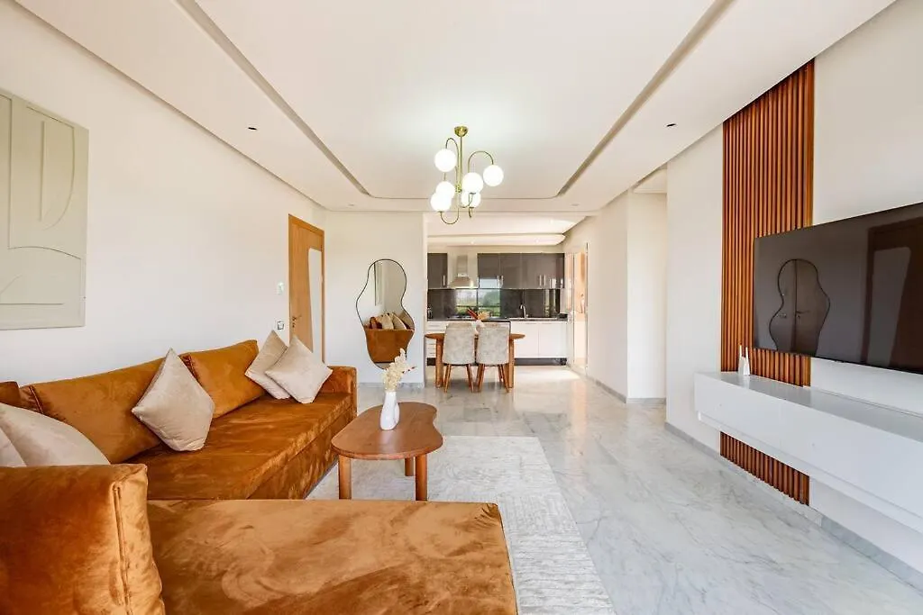 New! Appt Riad Garden, Piscine & Wifi & Parking Marrakesh Apartment