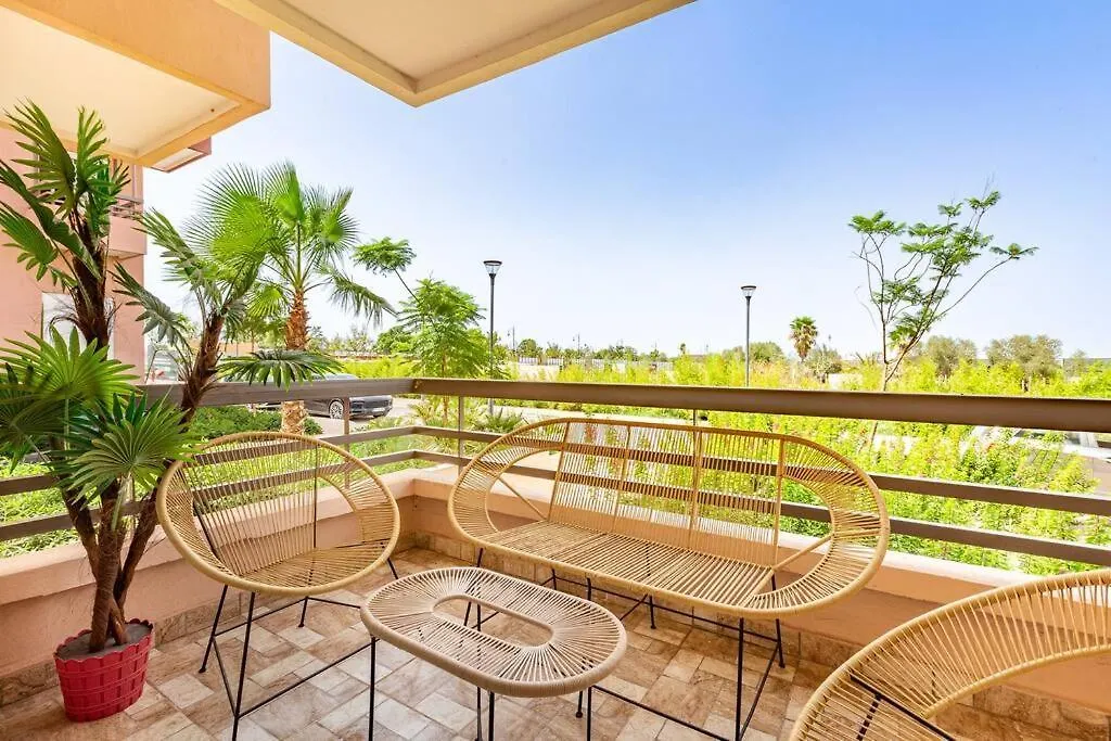 New! Appt Riad Garden, Piscine & Wifi & Parking Marrakesh