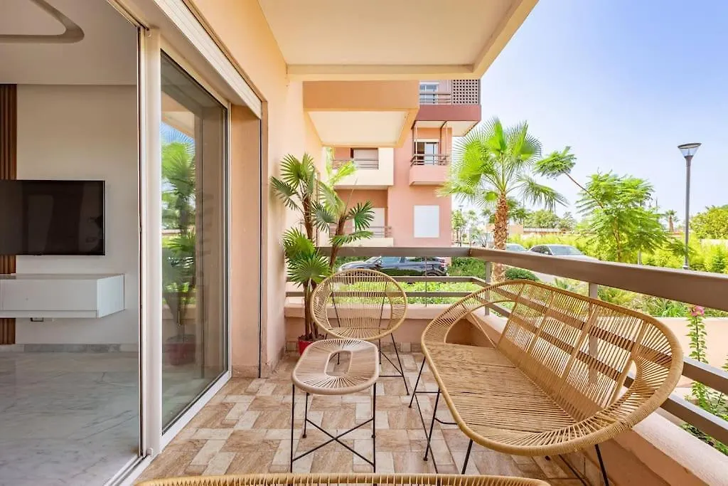 Apartment New! Appt Riad Garden, Piscine & Wifi & Parking Marrakesh