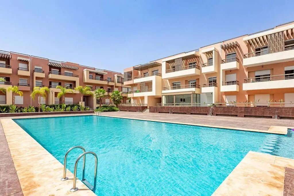 New! Appt Riad Garden, Piscine & Wifi & Parking Marrakesh