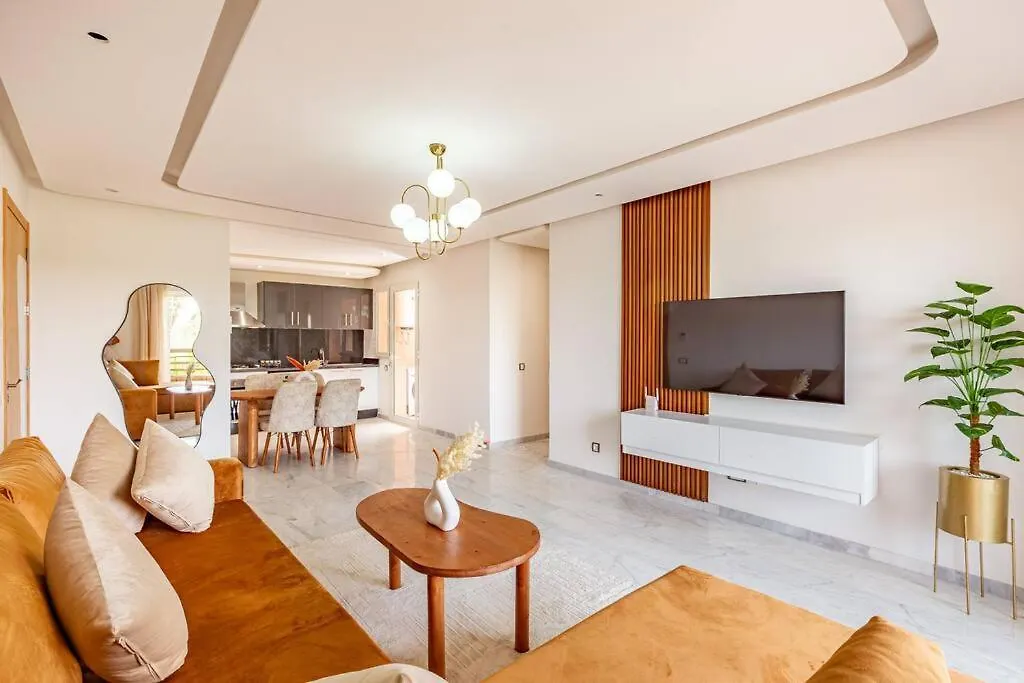 Apartment New! Appt Riad Garden, Piscine & Wifi & Parking Marrakesh
