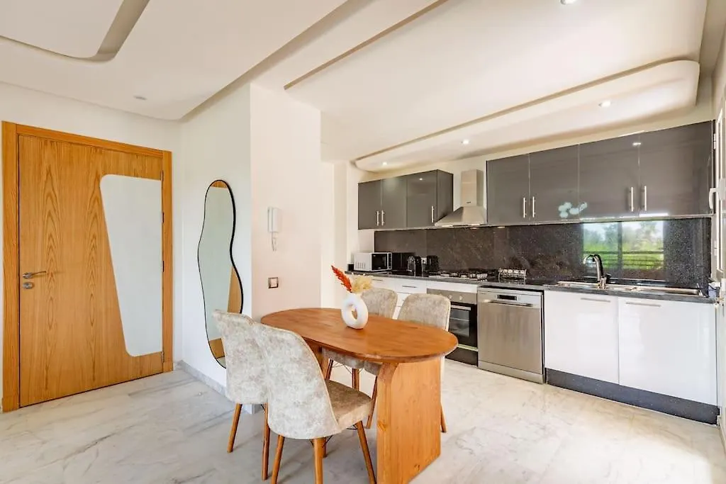 Apartment New! Appt Riad Garden, Piscine & Wifi & Parking Marrakesh
