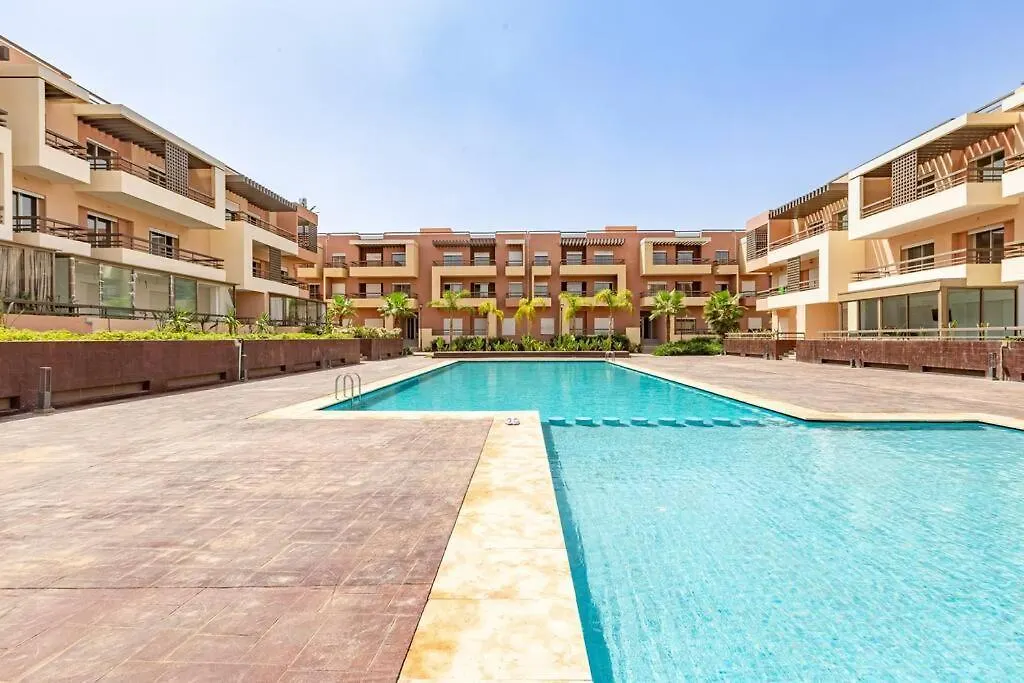 New! Appt Riad Garden, Piscine & Wifi & Parking Marrakesh Apartment