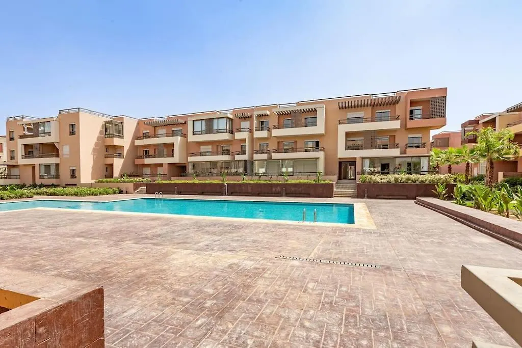 New! Appt Riad Garden, Piscine & Wifi & Parking 马拉喀什 摩洛哥
